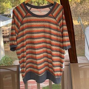 Lula Roe short sleeve womens top